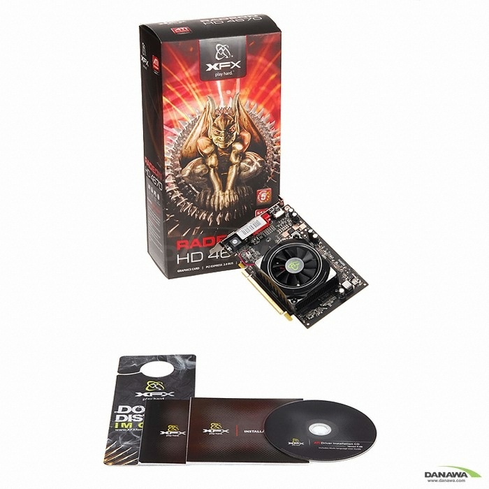XFX �󵥿� HD 4670 D3 512MB