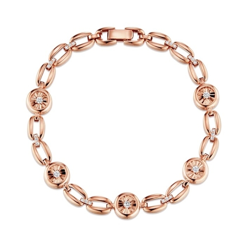 로제도르 주얼리 루미에디아프라운드 PG 팔찌 14K 252200252 골든듀AMC GR/3500_이미지