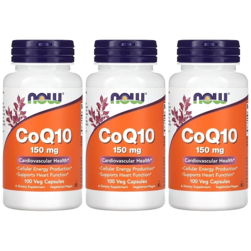 나우푸드 CoQ10 150mg 100캡슐 (3개)