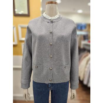 BCBG 세이브존01 프릴 라운드 가디건 B6A2K114 E46775840_이미지