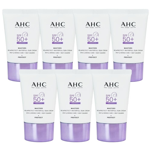 카버코리아 AHC 2025 마스터즈 멜라프로텍트 워터풀 선크림 40ml (7개)