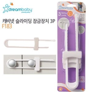 드림베이비 캐비넷 슬라이딩 잠금장치 3P F183 서랍장잠금 주방찬장잠금 유아잠금장치 안전가드 열림방지 캐비넷 슬라이미지입니다. 누르면 해당 게시물로 새창이동합니다.