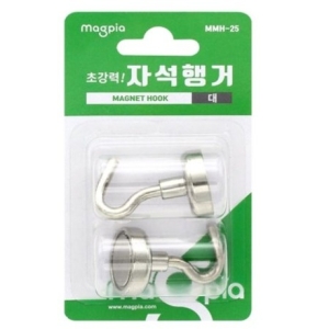 초강력 자석행거 대 MMH-25 25mm 2개입