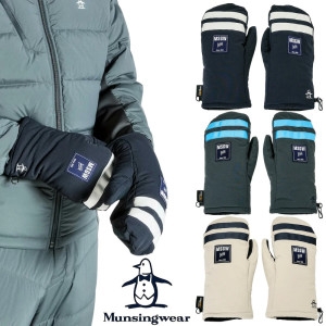 먼싱웨어 골프 CORDURA 핸드워머 양손용 골프 벙어리 장갑 2024 신제품 MG4FGV_이미지