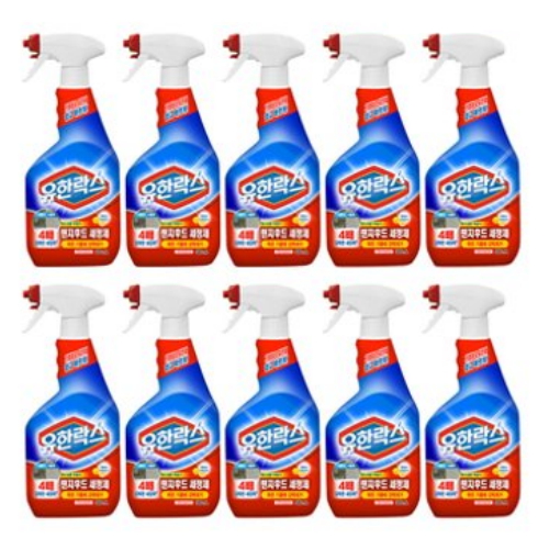 유한양행 유한락스 렌지후드 세정제 500ml (10개)