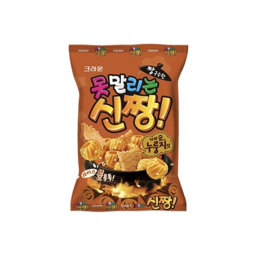 크라운제과 못말리는 신짱 가마솥누룽지맛 120g (7개)_이미지