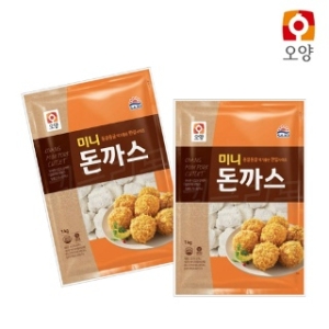 사조오양 미니 돈까스 1kg (5개)_이미지