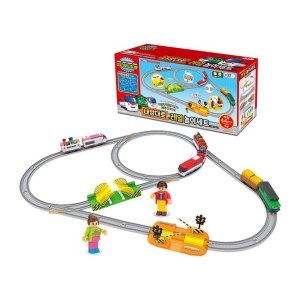 아이코닉스 띠띠뽀 내맘대로 레일 놀이세트 (전동차 미포함)
