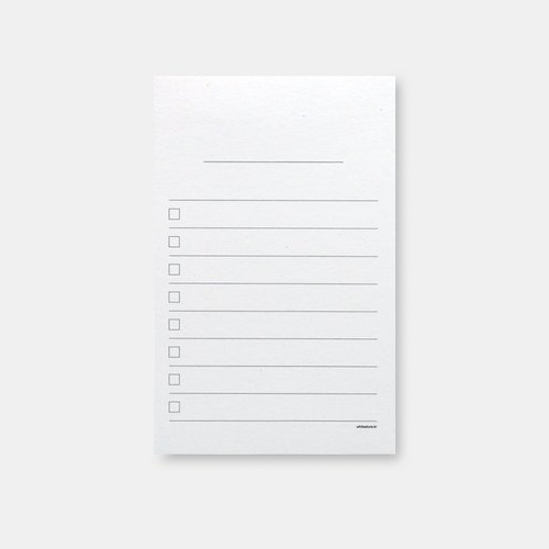 To do list Pad