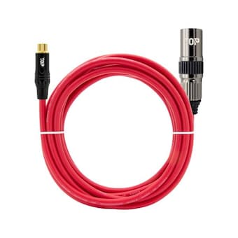 탑라인에이치디 HDTOP RCA to <b>XLR</b> FM 레드 <b>케이블</b>