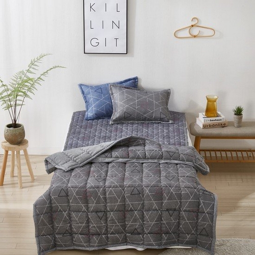 올리버하우스 트리고 세모 사계절 차렵이불 베개세트 (슈퍼싱글 SS)