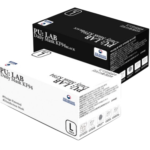 마스크팩토리 퓨랩 데일리 마스크 KF94 대형 화이트 50매입이미지입니다. 누르면 해당 게시물로 새창이동합니다.
