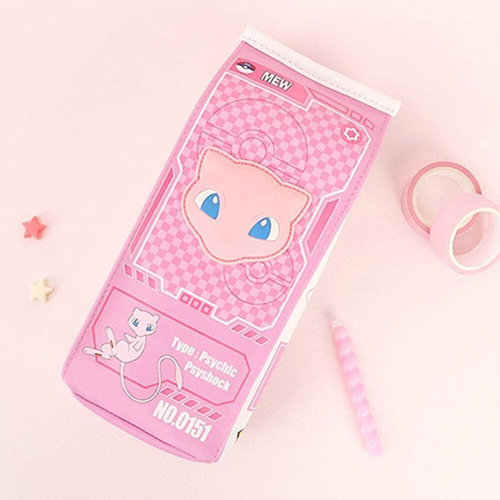 포켓몬스터 뮤 캐릭터 우유팩 파우치 봉제필통 778224