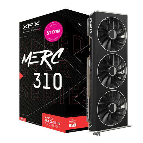 XFX 라데온 RX 7900 XT MERC 310 BLACK D6 20GB