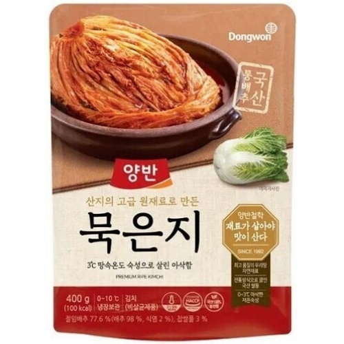 양반 묵은지 400g (4개)_이미지