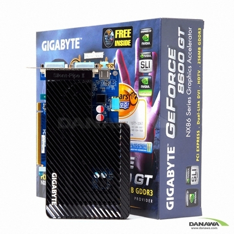 GIGABYTE 지포스 8600GT 256MB Silent-Pipe 2.5 네버윈터나이츠2