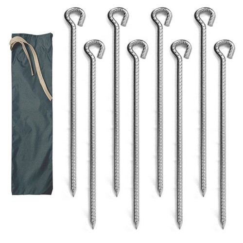 BUCK703 쇠말뚝 강철팩 30cm (8개)