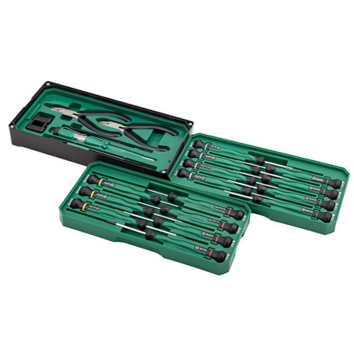 사타 정밀 전자공구세트 (21pcs)