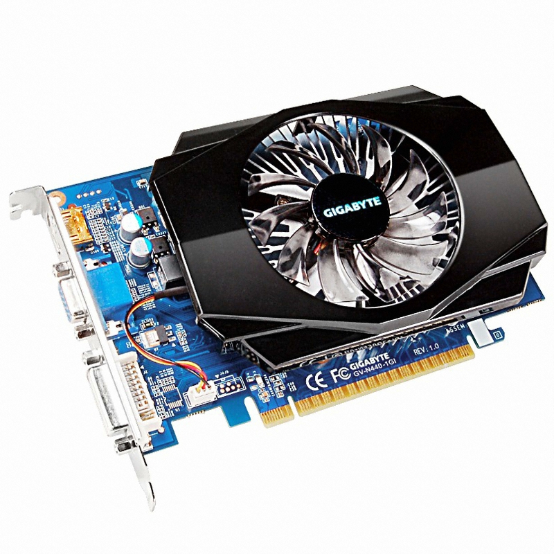 GIGABYTE 지포스 GT440 UD2 D3 1GB 블랙펄