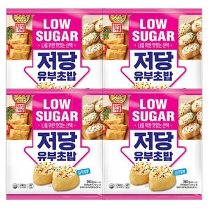 한성기업 저당 유부초밥 280g (4개)_이미지