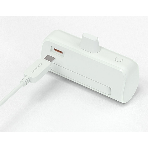 드리온 C타입 일체형 도킹형 보조배터리 D-PD20-MINI5000-CP 5000mAh_이미지
