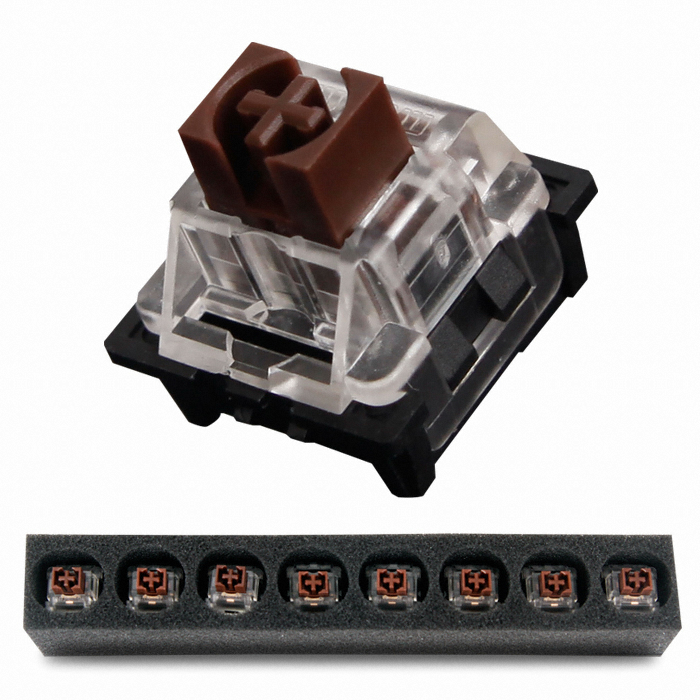 COX 교체축 오테뮤 스위치 (8개, 갈축)