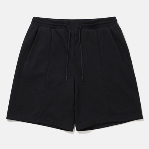 데상트 듀얼리스 스트레치 니트 쇼츠 SQ111DKH22BLK0 반바지