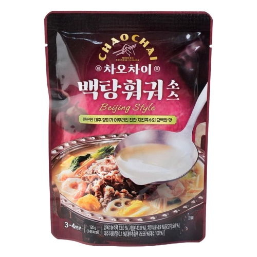 샘표식품 샘표 차오차이 백탕훠궈 소스 120g (6개)
