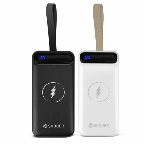 그린전산 SHOUER PD 22.5W 유무선 보조배터리 SH-W50 50000mAh_이미지