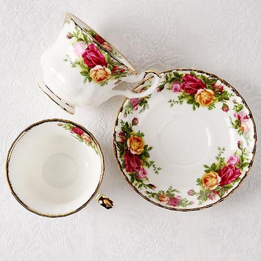 로얄알버트 황실장미 Mont 커피잔 (2인조)_이미지