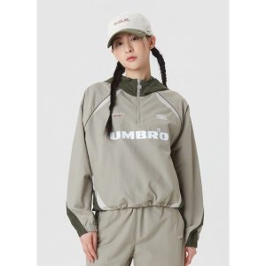 엄브로 HBL CELEB 후드 웜업 아노락 UP123CWT22