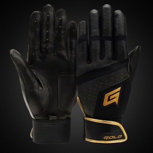 골드 2023 로얄 배팅장갑 (블랙)_이미지