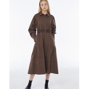 바바패션 더아이잗 밴딩 포인트 코튼 셔츠 원피스 INAP0OP95 DG 41338_INAP0OP95