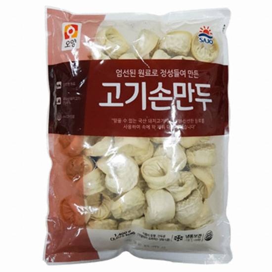 사조대림 오양 고기 손만두 1.4kg이미지입니다. 누르면 해당 게시물로 새창이동합니다.