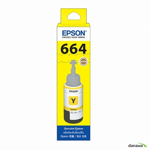 Epson 정품 664 (T664400) 노랑 8개_이미지