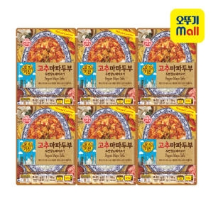 오뚜기 오즈키친 고추마파두부 180g (6개)