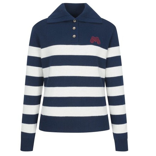 마틴골프 세일러 카라 스트라이프 스웨터 QW0DNI40349