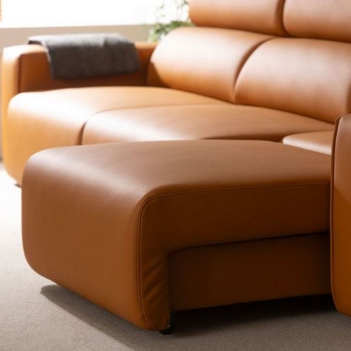 장인가구 조디 모션 슬라이드 무빙 가죽 소파 3인용_이미지