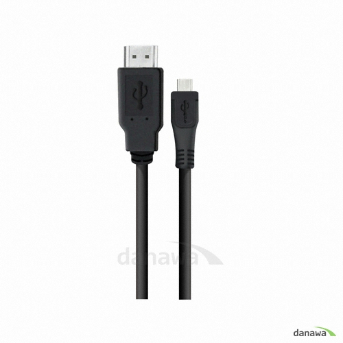 마하링크 USB 2.0 A-Micro 5p M/M 케이블 (ML-UMP010, 1m)_이미지