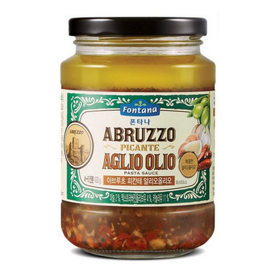 폰타나 아브루초 피칸테 알리오올리오 파스타소스 430g (12개)_이미지