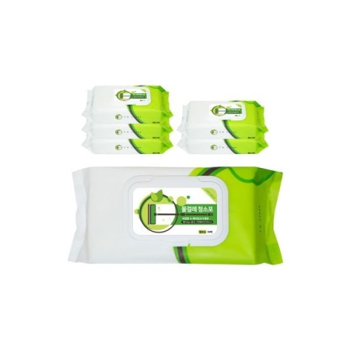 에스앤케이글로벌 아임클린 물걸레 청소포 특대형 30매 (6개)