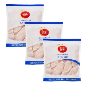 올품 가슴살 1kg [3개]