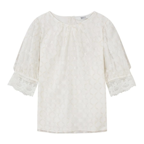 신원 베스띠벨리 벌룬슬리브 글리터 블라우스 BIBAE2437