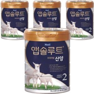 매일유업 앱솔루트 프리미엄 산양 2단계 750g (4개)_이미지