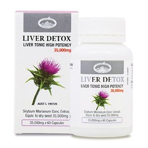 네이쳐스탑 호주 네이쳐스탑 리버디톡스 35000mg 60정