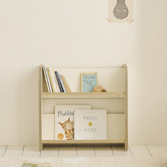 아이엔지홈 토리 마이북 2단 와이드 오픈 책장 580