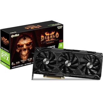 이엠텍 지포스 <b>RTX</b> <b>3070</b> <b>Ti</b> STORM DARK D6X 8GB 디아블로2 레저렉션