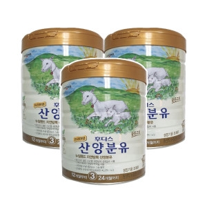 일동 후디스산양분유 3단계 800g 3캔 안전포장
