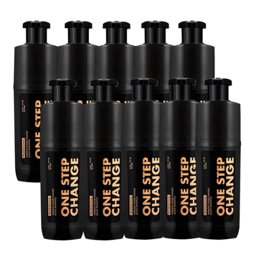 꾸띄르헤어 미라클 컬러 체인지 블랙 샴푸 진갈색 180ml (10개)_이미지