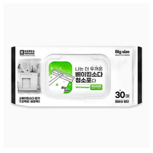 나는 더 두꺼운 베이킹소다 청소포다 캡 대형 30매 (1개)_이미지